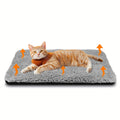 Super Soft Self Warming Cat Bed, Thermal Dog Crate Bed Mat For Sleeping, Washable Anti-Slip Pet Kennel Pad For Small Medium Cats Dogs Puppy Kitten Indoor Outdoor