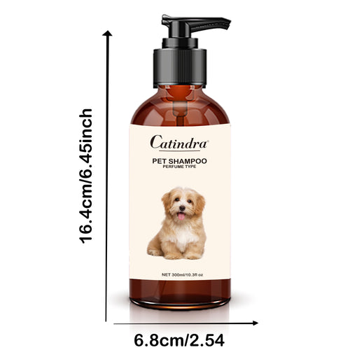 1pc Pets Grooming Shampoo, Cats & Dogs Universal, Perfume Scented, Deep Cleaning, Non-Irritating, Long-Lasting Fragrance, Smooths Fur, 300ml/10.14oz Bottle