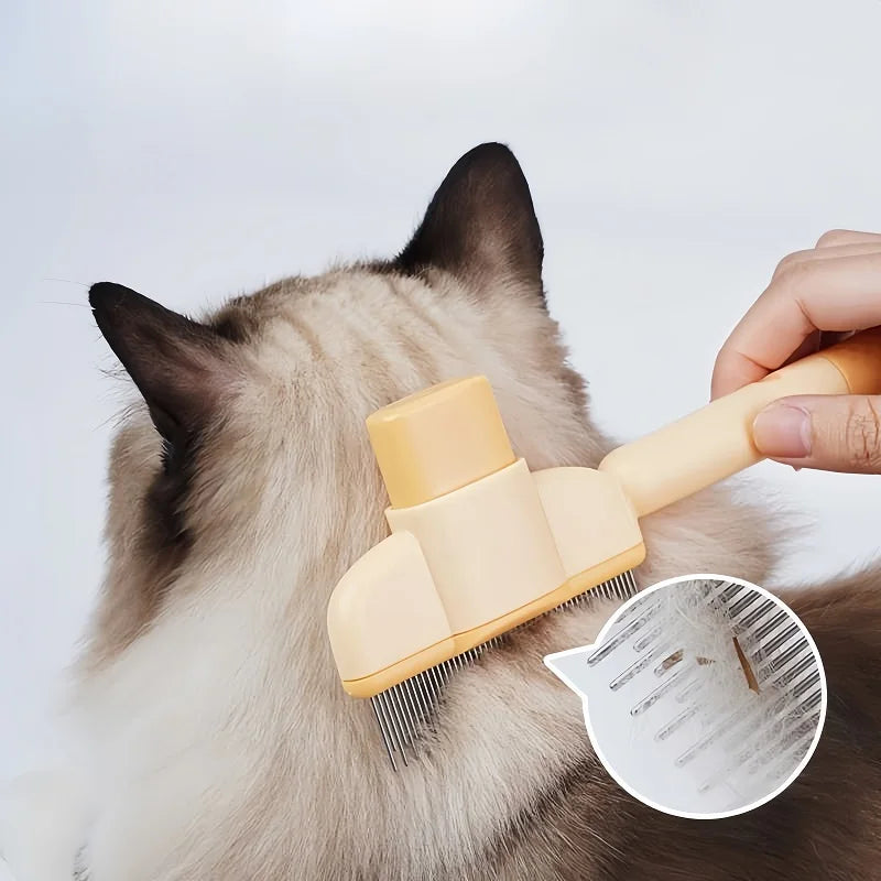 Cat Dog Hair Remover Brush Dog Hair Grooming Pet Accessories Comb for Long Hair Dog Remove Hair Cleaning Bath Brush Dog Supplies