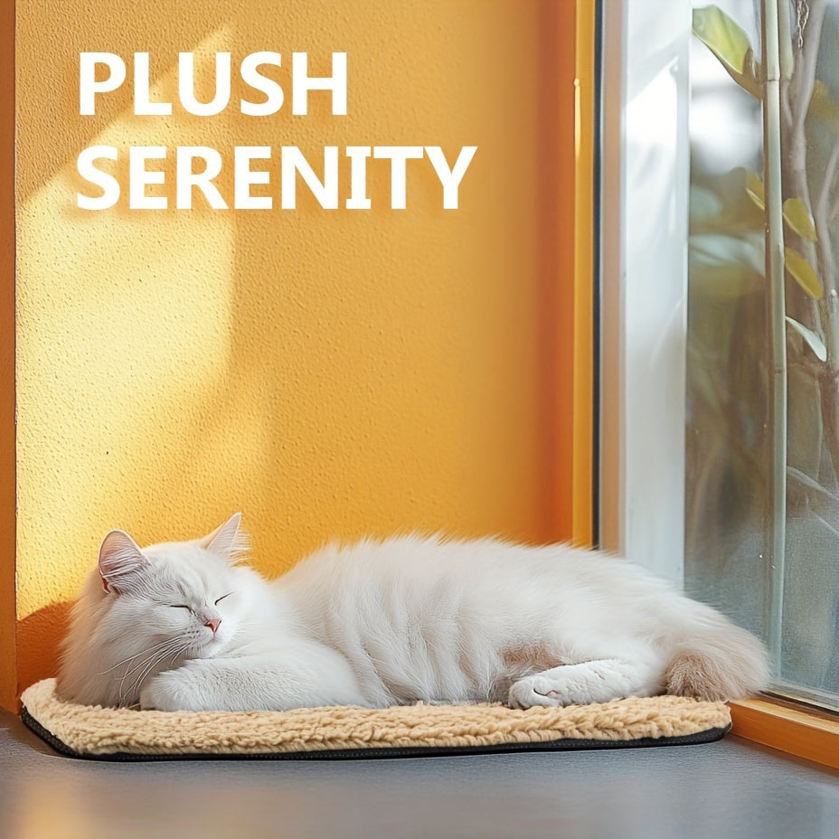 Super Soft Self Warming Cat Bed, Thermal Dog Crate Bed Mat For Sleeping, Washable Anti-Slip Pet Kennel Pad For Small Medium Cats Dogs Puppy Kitten Indoor Outdoor