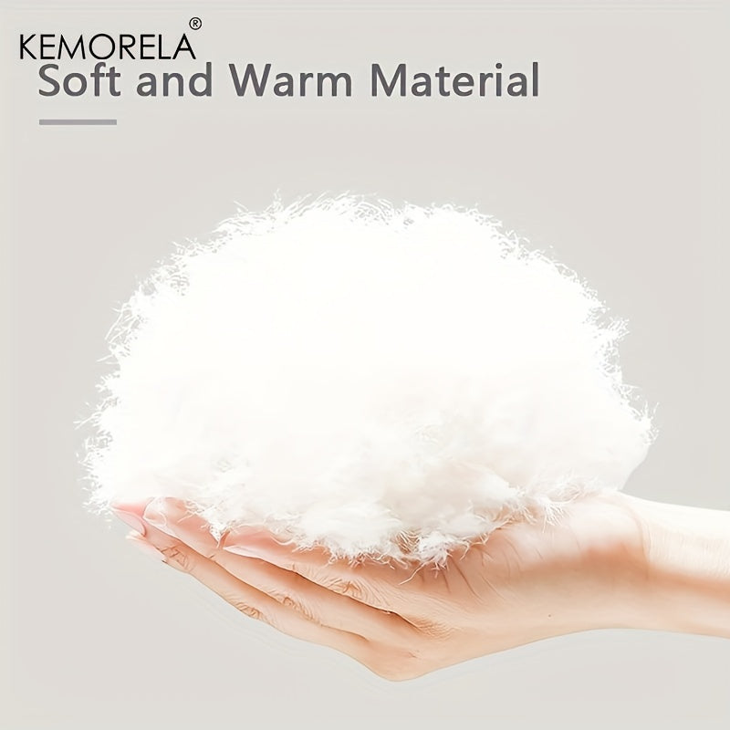 [KEMORELA Plush Pet Bed] KEMORELA Soft Bear Paw-Shaped Plush Pet Bed | Non-Slip Bottom, Polyester & Polyester Fiber Fill, Cozy Warm Cat & Dog Bed for Small Pets, Cute Animal-Themed Home Decor